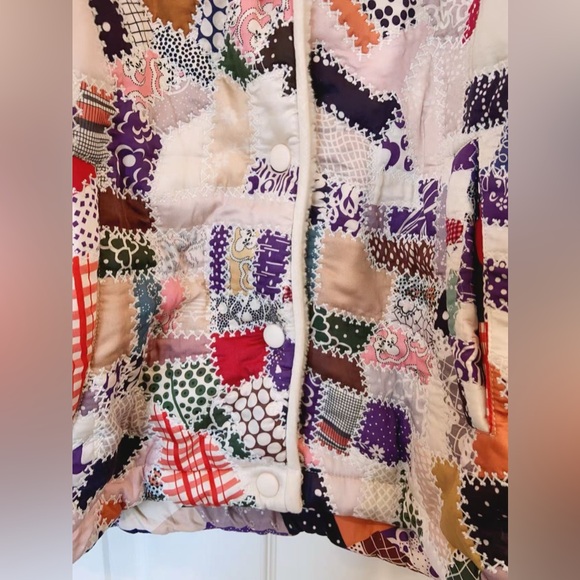 NWT $625 Sea Harlow Patchwork Puffer Jacket - Picture 13 of 16